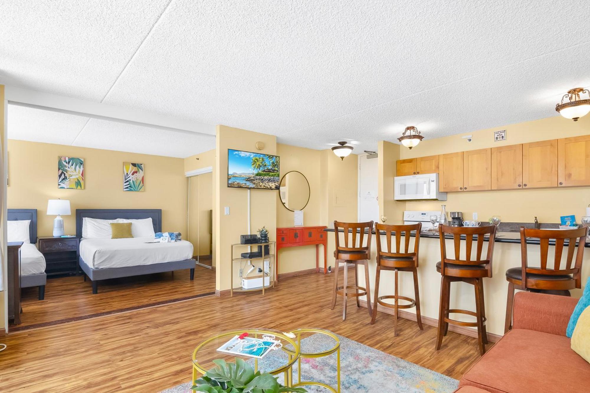 Beautiful 1Br, Steps To Waikiki Beach And Parking Honolulu Exterior photo