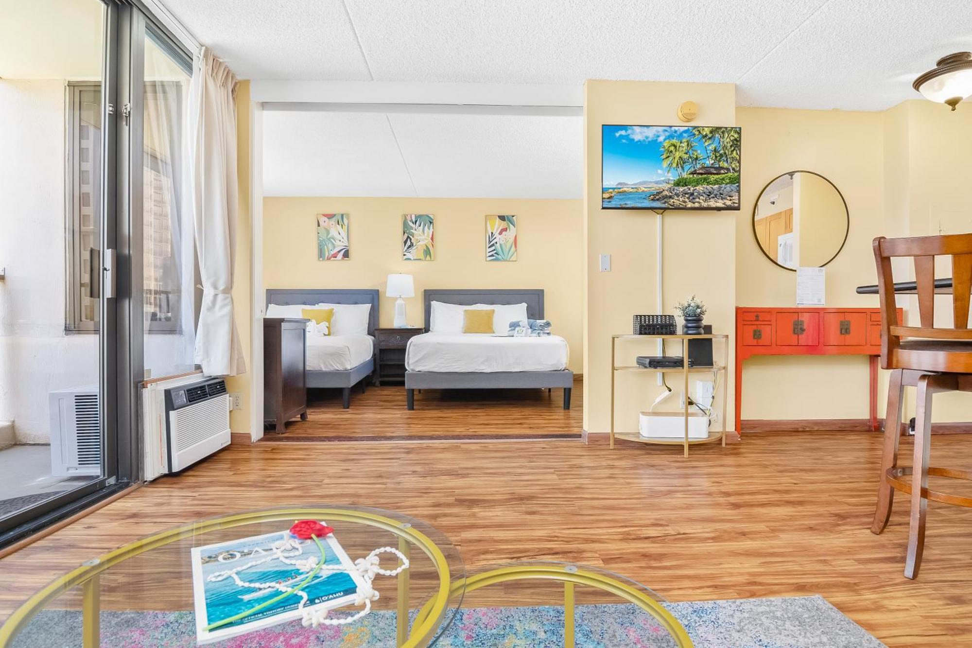 Beautiful 1Br, Steps To Waikiki Beach And Parking Honolulu Exterior photo