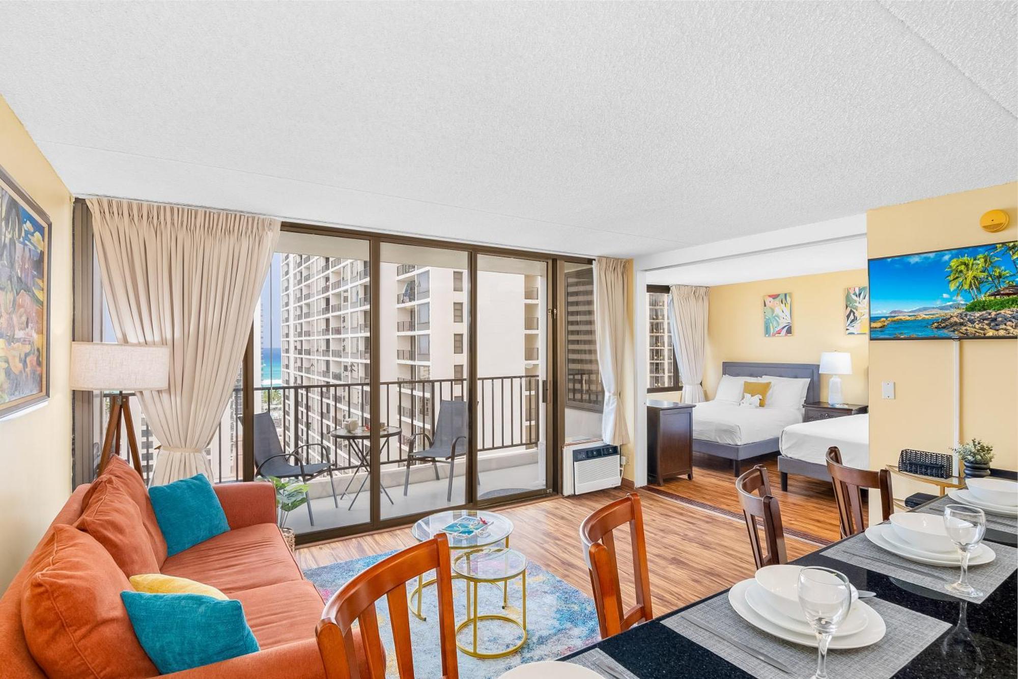 Beautiful 1Br, Steps To Waikiki Beach And Parking Honolulu Exterior photo